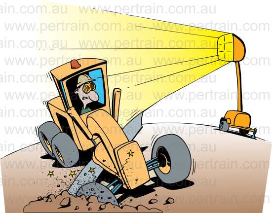 Crash blind driver grader 2