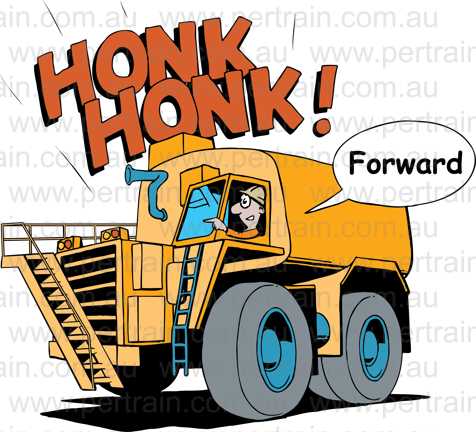 Water truck honk forward 773b