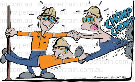 Workmates help save