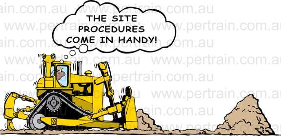 Site procedures come in handy