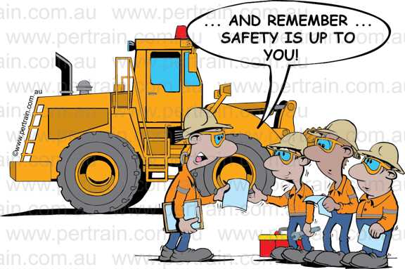 Front end loader safety is up to you