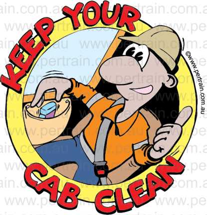 Keep your cab clean