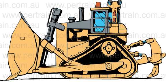 Dozer D11 left side master