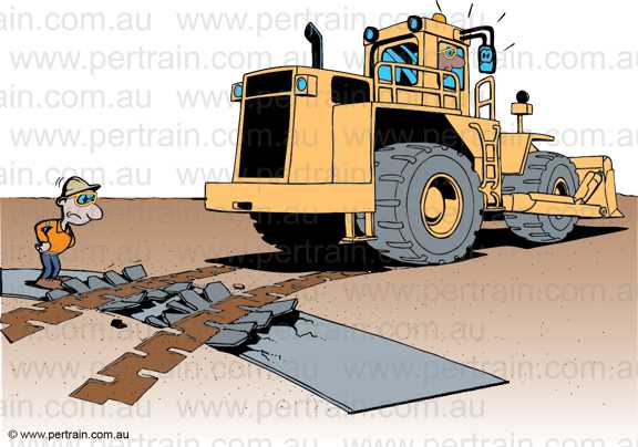 Dozer over path tyre dozer