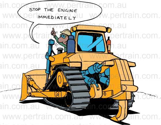 Stop the engine im