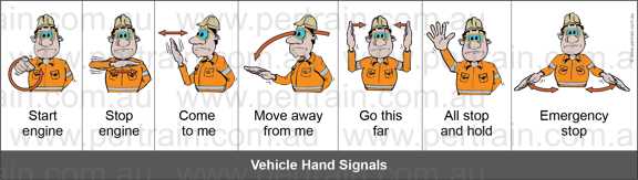 Hand signals long