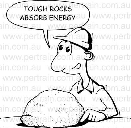 Tough rock
