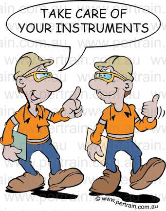 Take care of your instruments