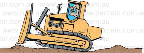 Dozer pitch out