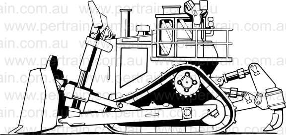 Dozer D9 l (ripper) master 1