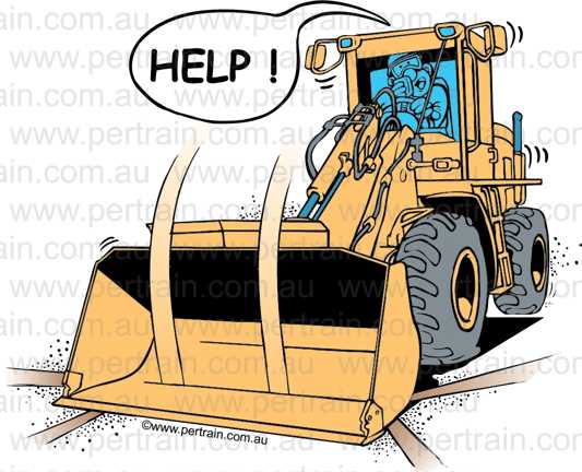 Cat 924g emergency stop