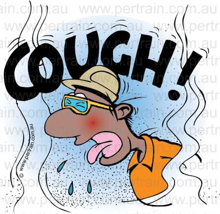 Cough in gas