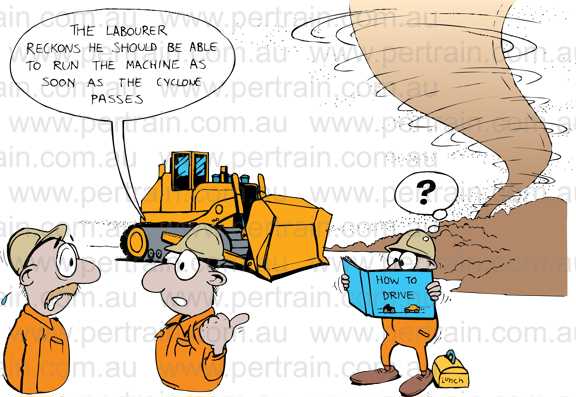 The labourer reckons 2