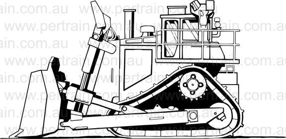 Dozer D9 left master 1