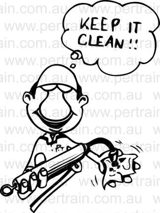 Keep it clean - lubrication