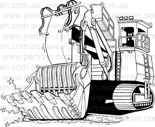 Rh200 scraping pit floor