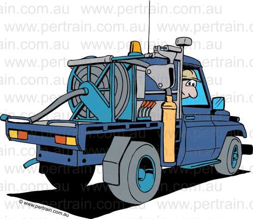 Dewatering vehicle