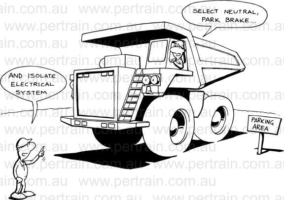 Select neutral haul truck