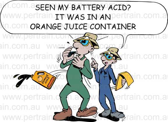 Seen my battery acid