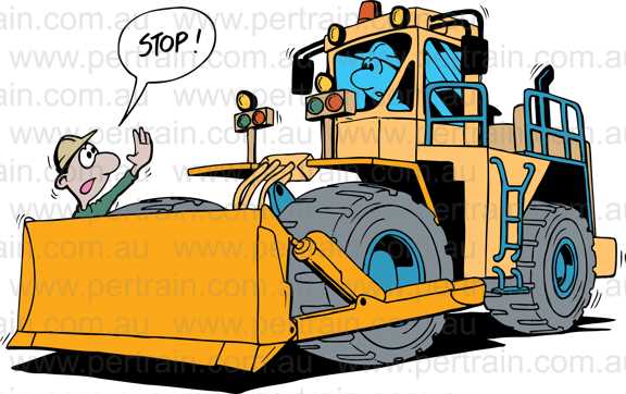 Stop tyre dozer