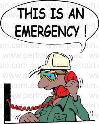 This is an emergency ph