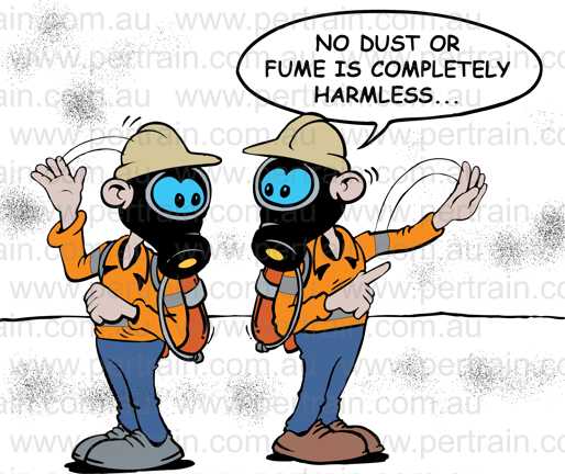 No dust or fume