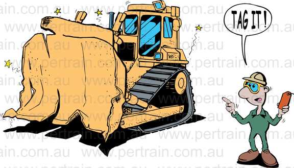 Dozer D9 tag it