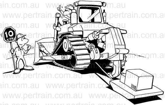 10 Kph towing dozer