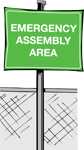 Emergency assembly area
