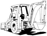 Backhoe pq bw