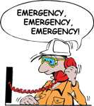 Emergency x 3 phone