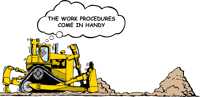 Dozer work procedures