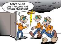 Don't panic storm