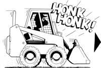 Forward honk bobcat