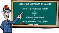 Soluble sodium oxalate