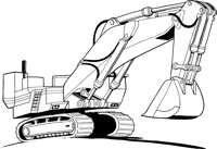 Excavator 3500 sb