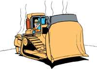 Dozer D11 hot