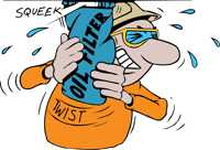 Tight oil filter