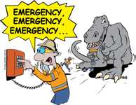 Emergency t-rex