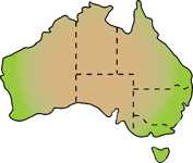 Map of australia 1