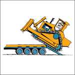 Balance point dozer