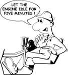 Bobcat engine idle