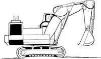 Excavator 2500 stbd