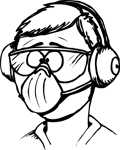PPE dust mask