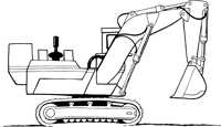 Excavator 3500 stbd