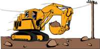 R994 bad excavator