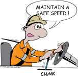 Maintain a safe speed 