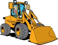 Front end loader small master sb bw