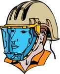 Anti dust helmet