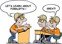 Let's learn about forklifts